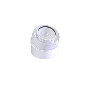 Bocht Ø100 x Ø150 15°  d-p/a