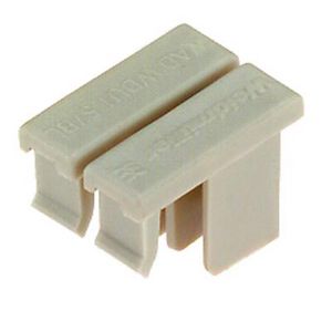 Afsluit- eindplaatd.beige 12.75mm 9.48mm D 1577400000 VVE=20