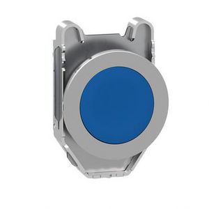 Kop verzonken drukknop Metaal Druk/druk Blauw