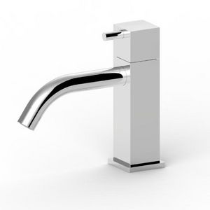 Fonteinkraan LEVEL 1-k sprong 106mm aansl. 1/2"chroom