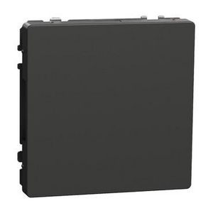 Blindplaat Antraciet Systeem D