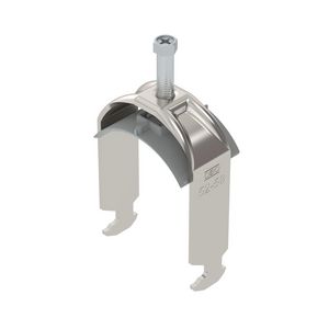 Beugelklem 2056 52-58mm rvs A2 1.4301 blank VVE=25 1186356