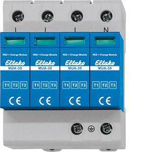 Modulaire DIN-rail overspanningsbeveiliging T1 T2 T3
