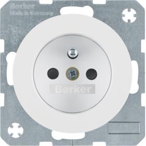 Wandcontactdoos penaarde schroef berker R.1/R.3/R.8