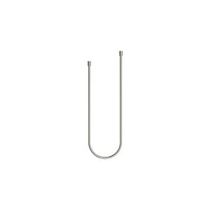 Reserveond. metalen doucheslang 1/2" x 1/2" x 1250mm platina