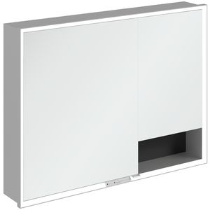 Inbouw-spiegelkast My View+ 1000x750x168mm Volcano Black