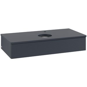 Wastafelonderkast Antao 1000x190x500mm Mid.Blue Matt Lacquer K09150HG