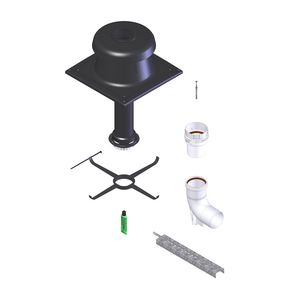 Aansluitset flex Ø60 d-p