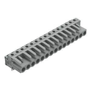 THT FE steker HA raster 5mm grijs 232-245 VVE=25