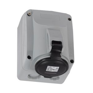 Opbouw wandcontactdoos 500V 32A 4-polig IP44 P17