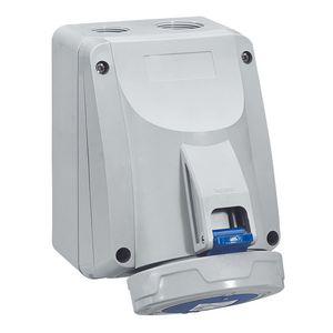 Opbouw wandcontactdoos 230V 32A 3-polig IP67 P17