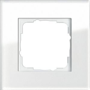 Afdekraam 1-voudig Gira Esprit gl.wit