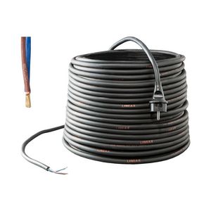 Aansluitsnoer 10mtr. H07RN-F 2x1,5mtr.m2 klasse II