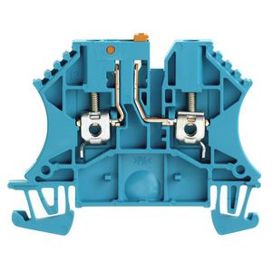 Scheidingsklem blauw 2.5mm² 24A 800V VVE=100