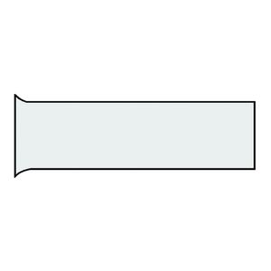 Zak a 1000st. Adereindhuls ongeisol. 0,75mm² L=15mm stand.