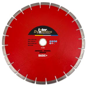 Universeel Basic+ diamantzaagblad 300mm asgat 25.4mm