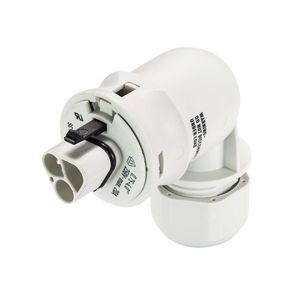 Kabelsteker RST20I3 male grijs haaks veerklem 6-10mm VVE=100