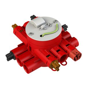 Stekerbare centraaldoos CW75-W3-brandwerend