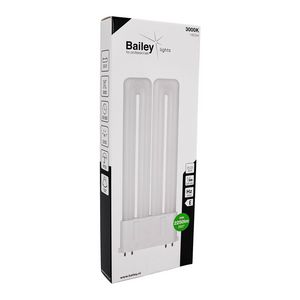 LED-lamp 2G10 4P EM+AC PL TC-FEL 20W 36W 2250lm 830 glas
