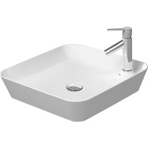 CAPE COD #234046 opzetwastafel 460mm wit met kraangat