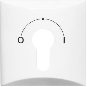 Centraalplaat slot v 2733USL-101 IP44 A-w alpinwit (2155 SLPZ-34)