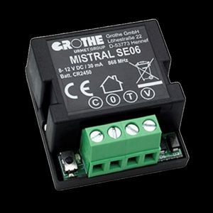 Zender voor Funkgong series Mistral Echo en Calima inbouw