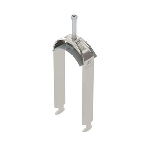 Beugelklem 2056 2-vdg 58-64mm rvs A2 1.4301 blank VVE=15