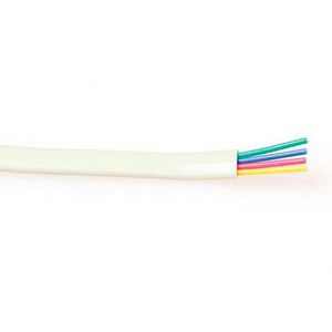 Modulaire kabel 6-aderig wit VVE=100