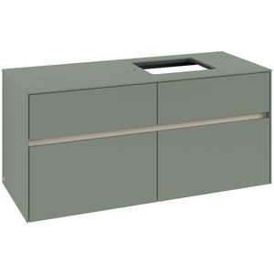Wastafelonderkast Collaro 1200x548x500mm Soft Green C13000AF