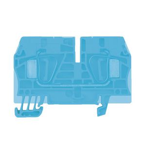 Afsluit- eindplaat blauw 6mm² 41A 500V N VVE=20