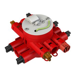 Stekerbare centraaldoos CW75-W5-brandwerend