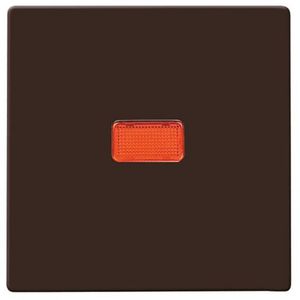 Wip rode lens voor wis contr IP44 A-w bruin (2107-31)