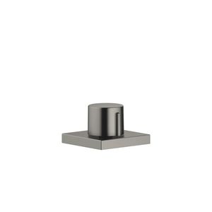 Overk. hoek Wastebediening met draaiknop z waste Dark Platin