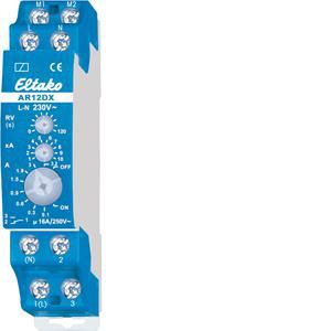 Stroomrelais voor DIN-rail. 1 CO potentiaalvrij 16A/250V AC