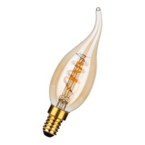 LED-lamp C35 Cosy basis E14 DIM 3W (18W) 165lm 820 goud