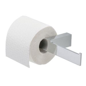 Closetrolhouder chroom dubbel zonder klep MODERN ART