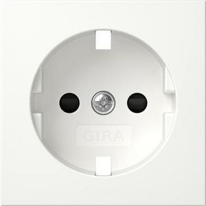 Res-onderdeel: afdekking wandcontactdoos met randaarde Safety Plus System 55