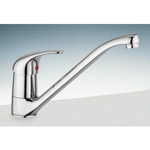 Keukenmengkraan NETTUNO DUE chroom draaibare uitloop 230mm