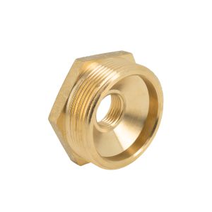 Verloopring messing 2" bt. x 1/2" bn.