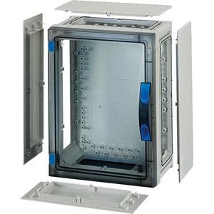 L. beh. BM2 276x366x186 wand Dicht Transparante deur