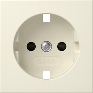 Res-onderdeel: afdekking wandcontactdoos met randaarde Safety Plus System 55