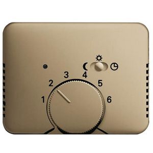 Centraalplaat afdekking v thermostaat 1095/96U a-brons