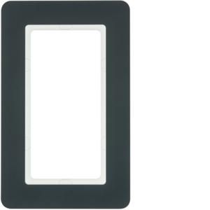 Afdekraam 1-voudig berker Q.7 grote uitsnede antraciet