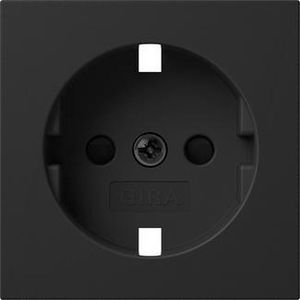 Res-onderdeel: afdekking wandcontactdoos met randaarde Safety Plus System 55