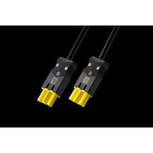 Koppelsnoer 3-polig 1,5mm² 1000cm geel (AC166 G VLC/315 GE)
