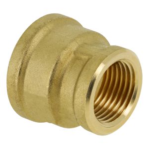 Verloopsok messing 1.1/2" bn. x 1" bn.