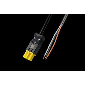 Aansluitsnoer male 3-polig 1,5mm² 100cm geel (AC166 ALCGS/315 GE)