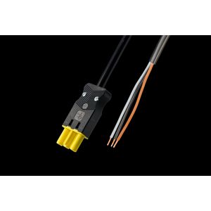 Aansluitsnoer female 3-polig 1,5mm² 100cm geel (AC166 ALCGB/315 GE)