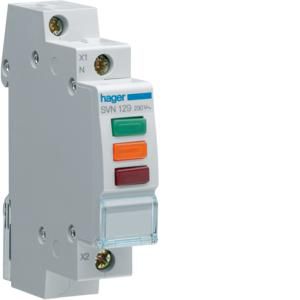 Ledsignaalmodule rood/groen/oranje 230 VAC