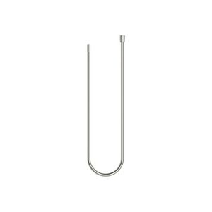 Metalen doucheslang uittrekbaar 1/2"x3/8"x1250mm plat. gebor